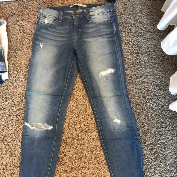 Joe's Jeans Denim - Blue Jean Joe’s Brand with holes